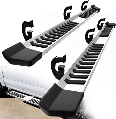 Vista 12 de YITAMOTOR Estribos de 6 pulgadas compatibles con Ford F150 SuperCrew Cab 09