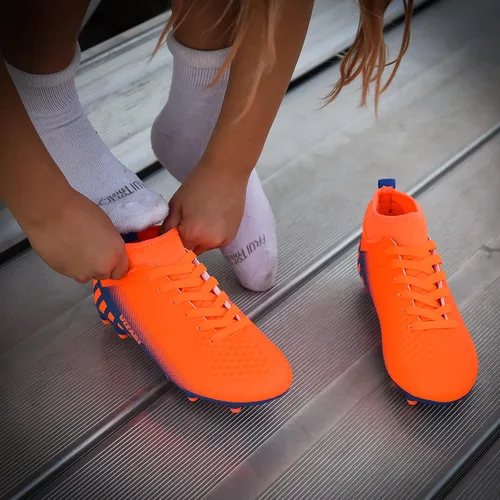 Vista 5 de Vizari Zapatos de fútbol para niños Santos MC JR Outdoor Firm Ground para niños y niñas
