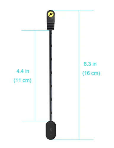 Vista 3 de Mr.Power Conector de batería de 9 V con clip, cable de alimentación con conector a presión de 2,1 mm x 5,5 mm para pedal de efectos de guitarra