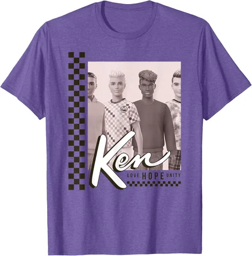 Vista 6 de Barbie - Camiseta Ken Love Hope Unity Blanco