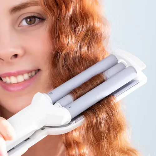 Vista 3 de Plancha de Pelo Cerámica para Ondas Wavio InnovaGoods 55 W