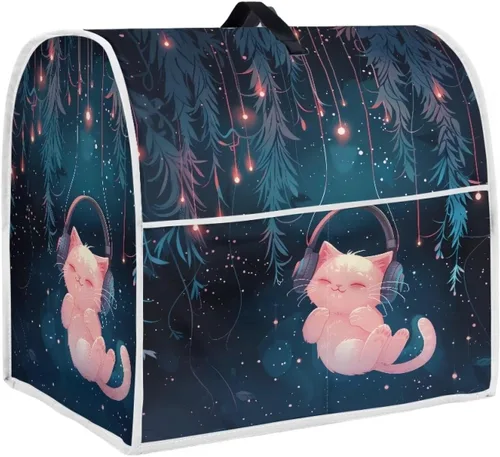 Vista 38 de Butterfly Kitchen Aid - Funda acolchada para batidora de pie, se adapta a todos los modelos de cabezal inclinable y elevador de tazón, tela