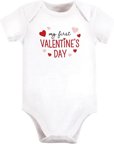 Vista 134 de Hudson Baby baby-girls Cotton Bodysuits 3-pack