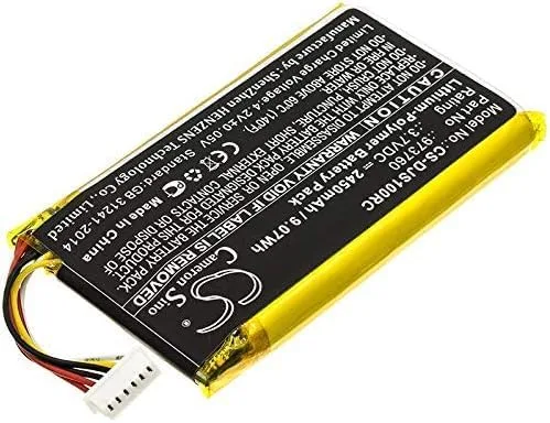 Vista 2 de 2450mAh Pro 973760 Reemplazo de batería para DJI SO1A controlador Mavic Air Controller Mavic Pro Remote Spark Remote (3.7V)