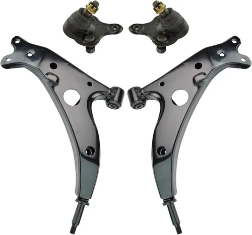 Vista 12 de TRQ Brazo de control superior e inferior del lado del conductor y del pasajero con juego de rótulas compatible con Chevrolet GMC 89-02
