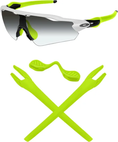 Vista 12 de Mryok Juego de almohadillas de repuesto para gafas de sol Oakley Radar EV Path OO9208 / Pitch OO9211 / Asian Fit OO9275