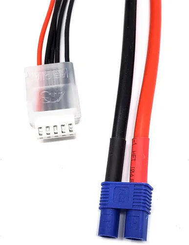 Vista 4 de NHX Muscle Pack 4S 14.8V 5200mAh 50C Estuche Duro Lipo Batería con Conector EC3