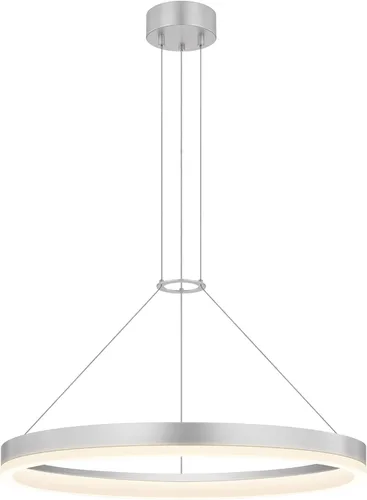 Vista 17 de Sonneman Modern Lighting 2311.16 Corona - Lámpara colgante LED con anillo de 1 luz para isla de cocina o comedor con cubierta acrílica, cable