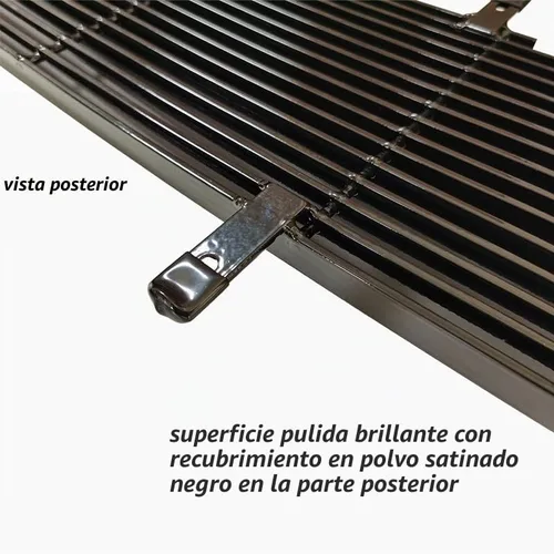 Vista 4 de Rejilla cromada para GMC Sierra 1500/2500HD/3500 2003-2007, insertos frontales de parrilla de aluminio de 3 piezas, guarda de reemplazo 04 05 06