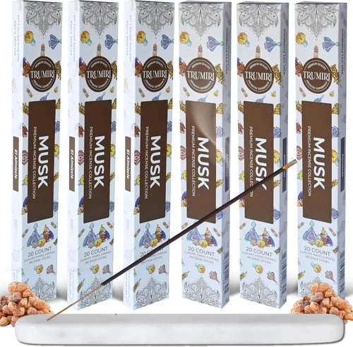 Vista 46 de Varillas de incienso ámbar – Total 40 varillas de incienso – Paquete doble de 20 Insense – Inciensos – Inscents – Ingredientes naturales no tóxicos