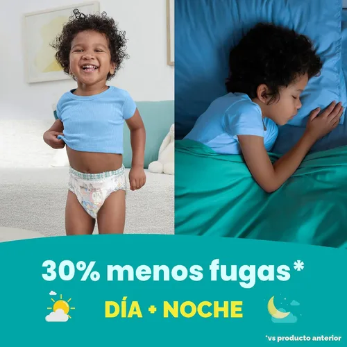 Vista 5 de Easy Ups - Pantalones de entrenamiento para niñas y niños, talla 4 (2T3T), 25 unidades, ropa interior de entrenamiento absorbente Bluey, hasta un