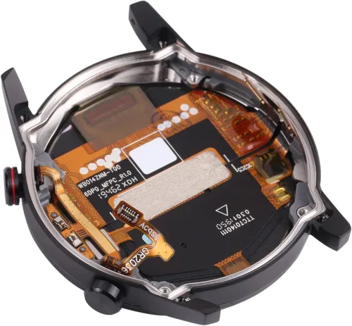 Vista 4 de CHENYAN Pantalla LCD y digitalizador Asamblea completa con marco para Honor Magic Watch 2 MNS-B19 1.811 in Negro