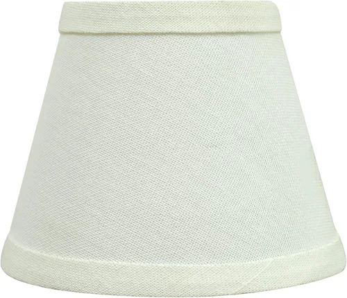 Vista 2 de Aspen Creative 32060-5A - Juego de lámparas de araña con clip con forma de imperio pequeño (paquete de 5), diseño de transición en blanco, 5