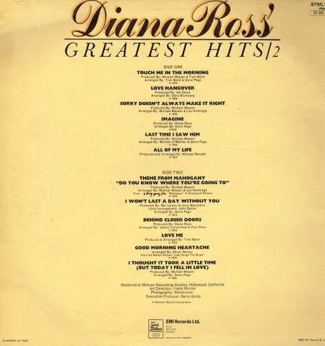 Vista 2 de Diana Ross Greatest Hits