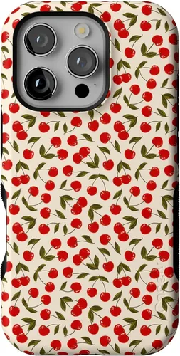 Vista 94 de Casely - Funda protectora para iPhone 16 Pro, diseño All Smiles, sticker de cara sonriente, colección Bold, compatible con MagSafe