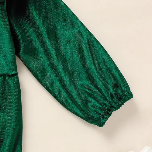 Vista 54 de GRNSHTS Ropa de primer cumpleaños para niña de terciopelo de un año de edad, mameluco de manga larga + diadema, 2 piezas de trajes de pastel