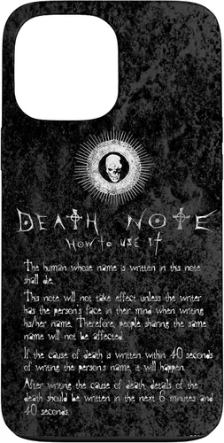 Vista 24 de Death Note Cómo usarlo funda para iPhone 17
