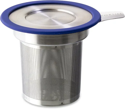 Vista 3 de Infusor de té extrafino para jarro con tapa Forlife, Negro