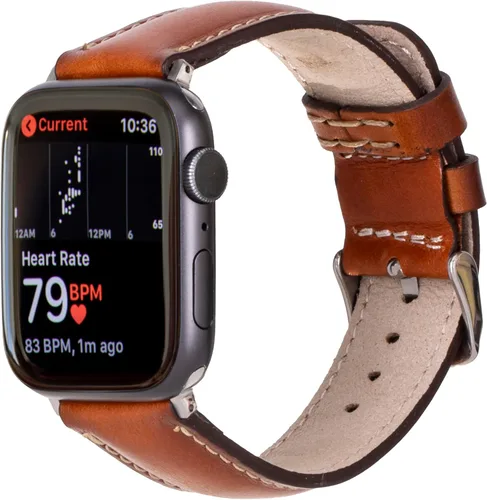 Vista 19 de HARDISTON Correas de reloj compatibles con Apple de 1.496 in, 1.575 in, 1.614 in, 1.654 in, 1.732 in, 1.772 in, 1.772 in, para hombres y mujeres