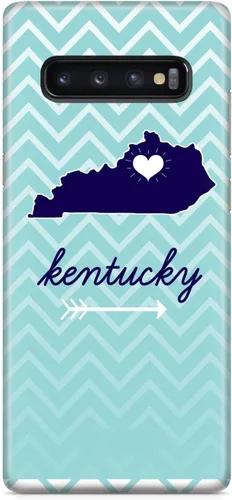 Vista 16 de Inspired Cases - Compatible con iPhone Xs Max - Funda protectora con textura 3D para Apple iPhone Xs Max - Kentucky Chevron Pattern State