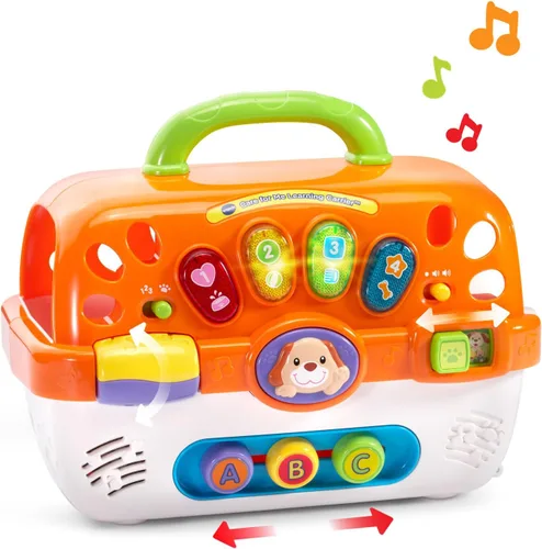 Vista 4 de VTech Care for Me - Juguete portador de aprendizaje, color naranja