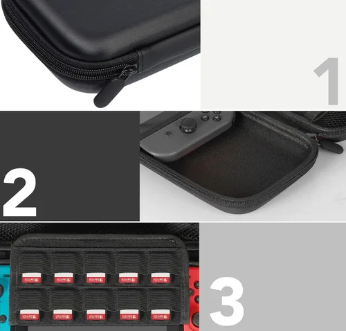 Vista 5 de Tienda Basics Carrying Case for Nintendo Switch