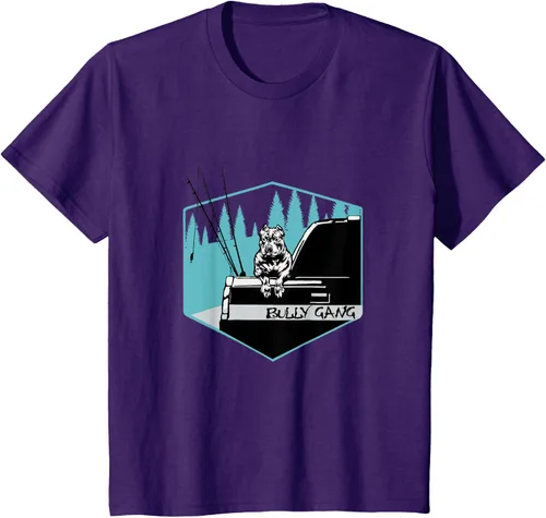 Vista 25 de Camiseta American Bully Gang, Negro