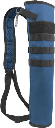 Vista 9 de Carcaj de flechas de tiro con arco ligero para la espalda de doble uso plegable compacto con sistema Molle colgado para tiro al blanco
