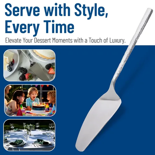 Vista 6 de Carlisle FoodService Products CFS 60207 - Servidor martillado de acero inoxidable, 11