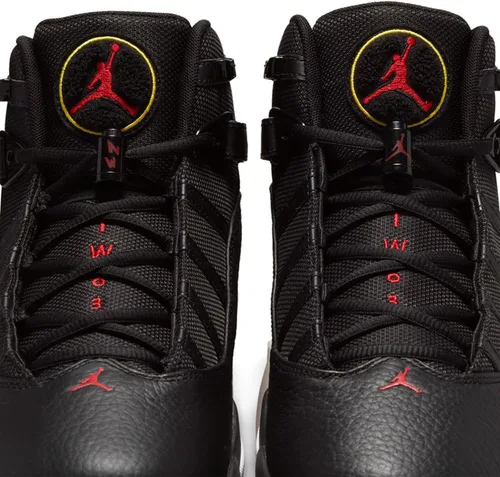 Vista 7 de Jordan 322992-012 - Tenis de baloncesto con 6 anillos para hombre (9, negroblancorojo, Numeric_9)