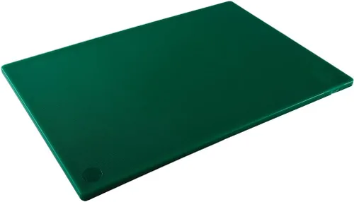 Vista 3 de CAC China CBPH-0610W Tabla de cortar blanca PE 10 "x 6