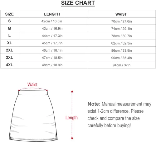 Vista 7 de KS-QON BENG Umbrellas and Windsurf Board Women's Tennis Skirts with with Lining Pockets Athletic Workout Skirts