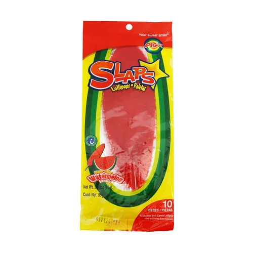 Vista 7 de Dulces Pigui - Paletas cachetada sabor tamarindo azul, dulce mexicano (10 paletas)