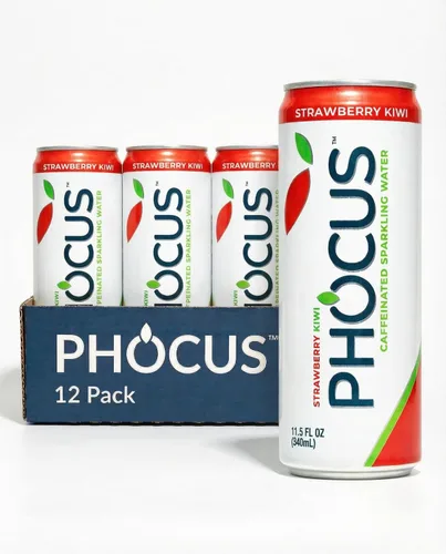 Vista 12 de Phocus Energy Boost, manzana crujiente Sin azúcar 75 mg de cafeína + L-teanina 0 calorías Sabores naturales y edulcorantes 11.5 onzas