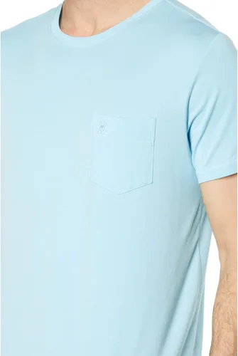 Vista 3 de Psycho Bunny Lounge Pocket Tee Sky Blue MD, Azul-cielo