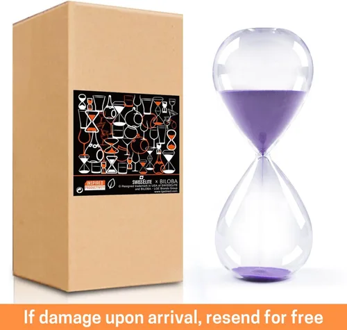 Vista 8 de Swisselite Biloba - Reloj temporizador de arena