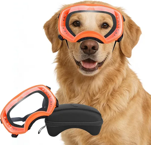 Vista 10 de Gafas de sol para perros de razas grandes, protección UV para perros medianos a grandes, protección ocular de mascotas