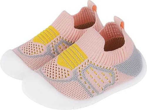 Vista 72 de Zapatos de bebé Pantuflas para niños pequeños, calcetines para niños y niñas, suela antideslizante