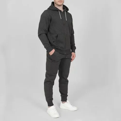 Vista 2 de Conjunto deportivo de 2 piezas para hombre, conjunto deportivo con cremallera y pantalones deportivos, elegante traje deportivo 2023