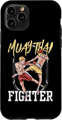 Vista 27 de iPhone 16 Muay Thai Fighter Martial Arts Hobby Boxing Case