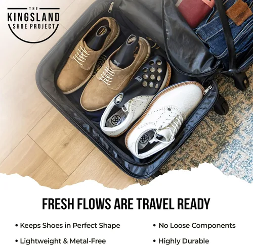 Vista 8 de Hormas para zapatos Fresh Flow para zapatillas y zapatos, hormas para zapatos de viaje para hombres y mujeres