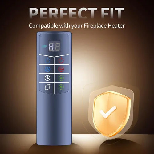 Vista 2 de Mando a distancia de repuesto compatible con ventilador de torre oscilante Lasko para todas las estaciones y calentador de espacio FH610 FH515