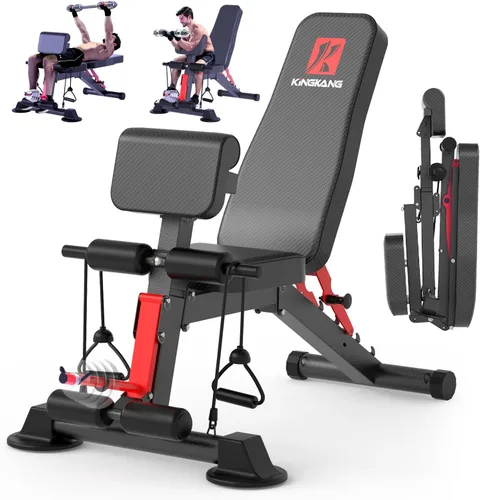 Vista 10 de K KiNGKANG Adjustable Weight Bench for Home Gym Full Body Strength Training