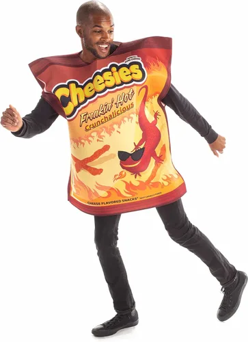 Vista 2 de Bag of Chips Halloween Costume One Size fits Most Slip On Adult Halloween Costume Funny Adult Costume