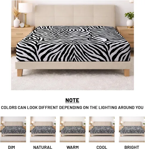 Vista 43 de SGI bedding 100% Egyptian Cotton 600 TC Twin Size Fitted Sheet Only Soft, Smooth Sateen Weave 15" inch Deep Pocket Fitted Bed Sheet - White