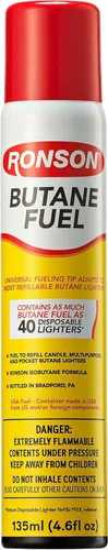 Vista 9 de Ultra combustible de butano marca Ronson