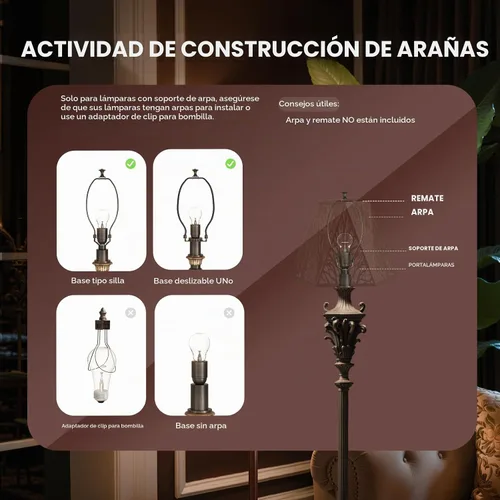 Vista 7 de Pantalla de lámpara de metal grabado, pantalla de lámpara hexagonal con exterior de bronce antiguo y interior chapado en oro, 7" superior x 13.8