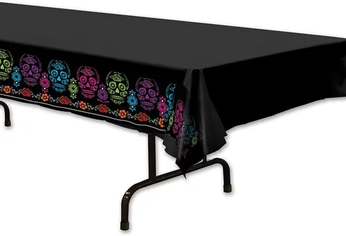 Vista 2 de Mantel del Día de los Muertos de TBC