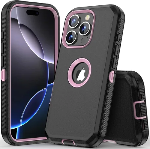 Vista 20 de COOYA Funda para iPhone Air de Protección Completa del Cuerpo contra Caídas, Funda Resistente a Prueba de Golpes de 3 Capas, Híbrida de Servicio