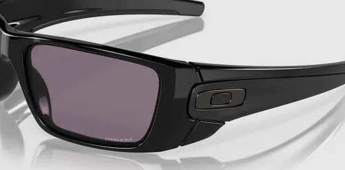 Vista 8 de Oakley Fuel Cell Gafas de sol negro pulido con lente gris Prizm